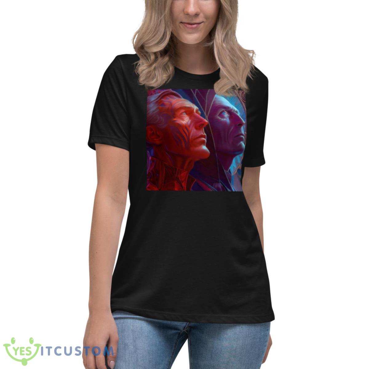 Magneto And Charles Xavier Fanart Marvel shirt 6 Magneto And Charles Xavier Fanart Marvel shirt - Women's Relaxed Short Sleeve Jersey Tee