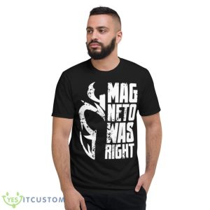 Magneto Was Right White Storm Marvel shirt - Short Sleeve T-Shirt