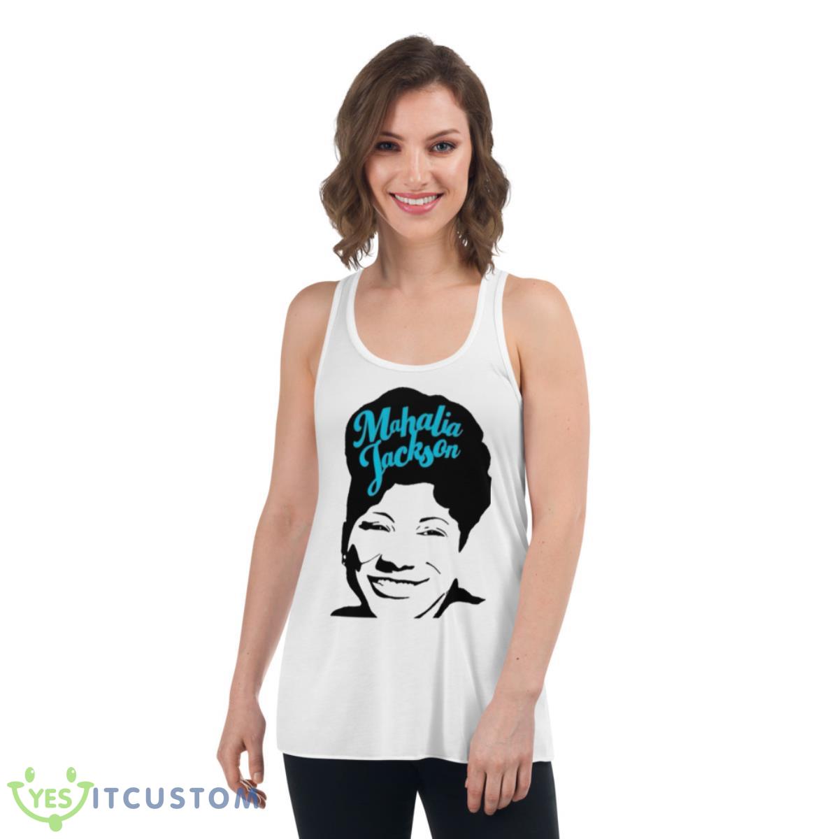 Mahalia Jackson Art Shirt 4 Mahalia Jackson Art Shirt - Women's Flowy Racerback Tank