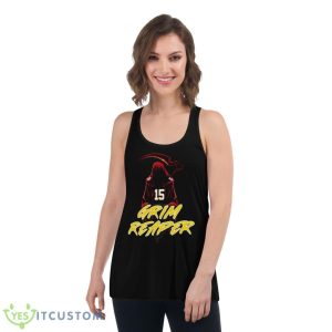 Mahomes KC Chiefs Grim Reaper 2023 Shirt - Women's Flowy Racerback Tank