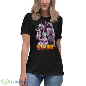 Main Characters Design Dr Stone shirt - Women's Relaxed Short Sleeve Jersey Tee