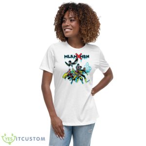 Malcolm X Men Assemble Marvel shirt - Women's Relaxed Short Sleeve Jersey Tee