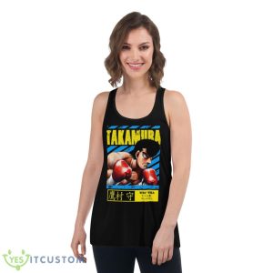 Mamoru Takamura Hajime No Ippo shirt - Women's Flowy Racerback Tank