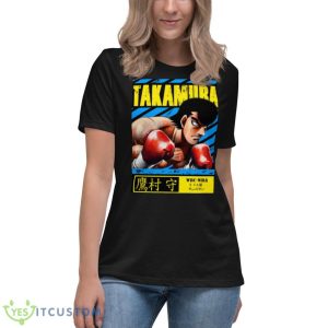 Mamoru Takamura Hajime No Ippo shirt - Women's Relaxed Short Sleeve Jersey Tee