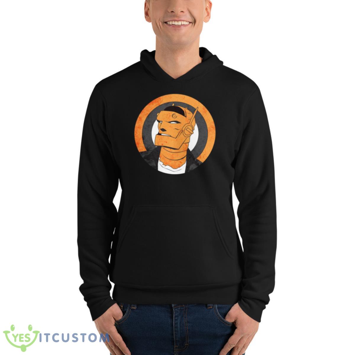 Man Robot Doom Patrol Cartoon Shirt 4 Man Robot Doom Patrol Cartoon Shirt - Unisex Fleece Pullover Hoodie