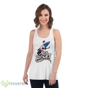 Man Rocket 92 Colorado Avalanche shirt - Women's Flowy Racerback Tank