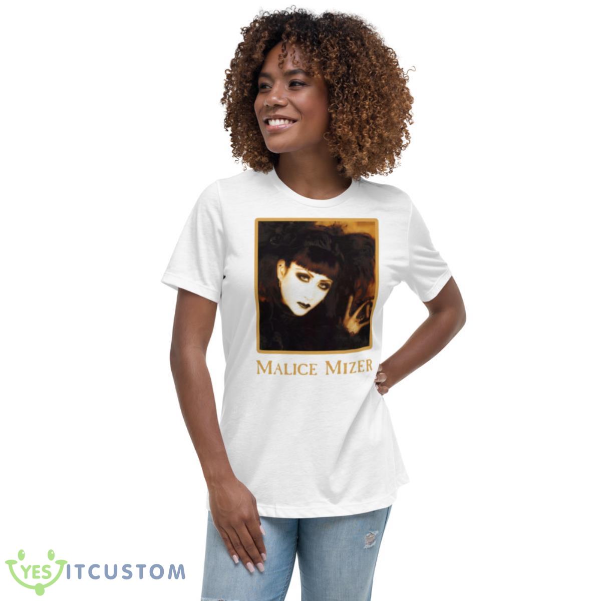 Mana Malice Mizer Xl Limited Edition Perfect Gift Portrait Graphic Shirt 5 Mana Malice Mizer Xl Limited Edition Perfect Gift Portrait Graphic Shirt - Women's Relaxed Short Sleeve Jersey Tee