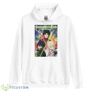 Manga Graphic Seraph Of The End Anime Shirt - Unisex Heavy Blend Hooded Sweatshirt