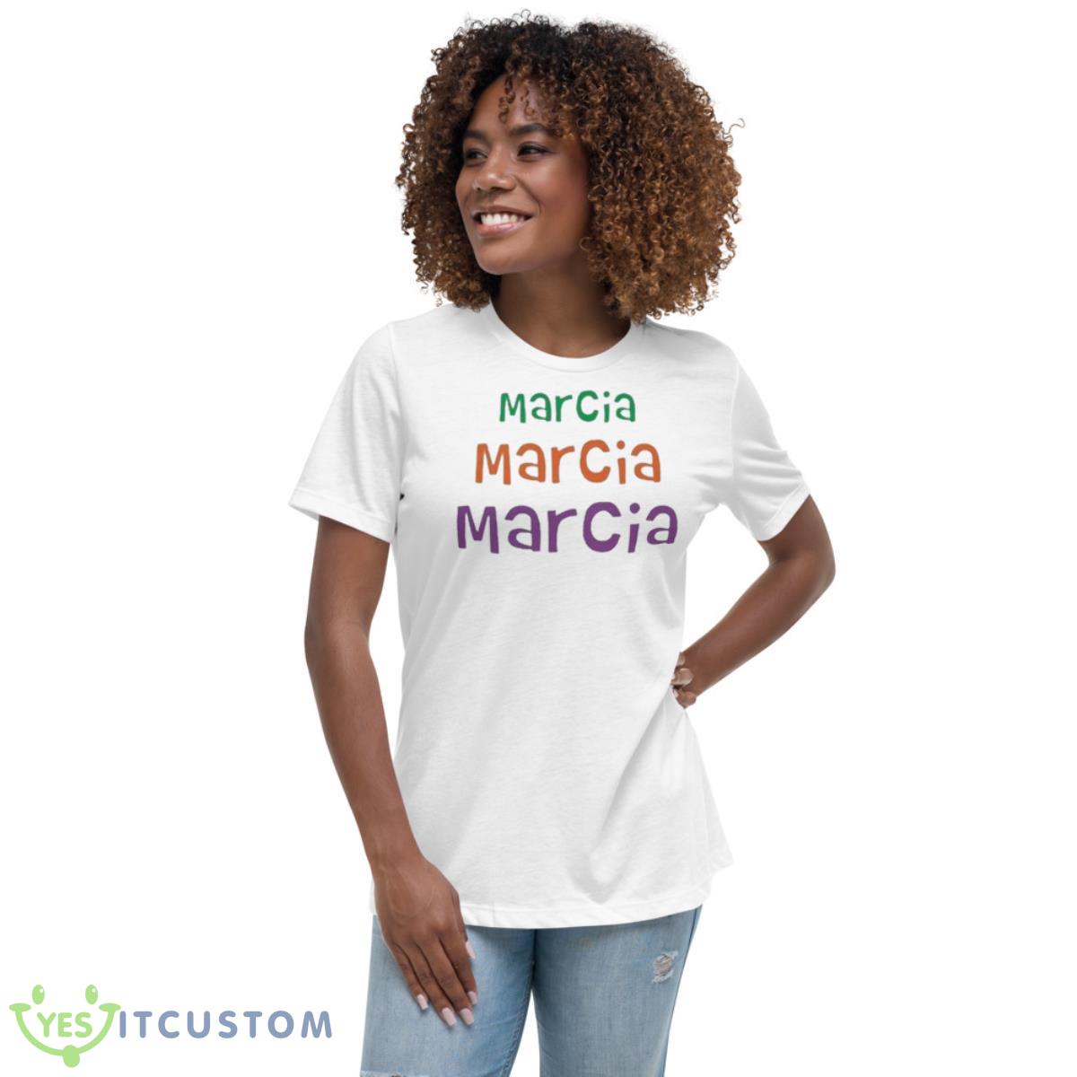 Marcia marcia marcia shirt 5 Marcia marcia marcia shirt - Women's Relaxed Short Sleeve Jersey Tee