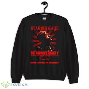 Marvin Gaye 66th Anniversary 1957 2023 Thank You For The Memories Signatures Shirt - Unisex Crewneck Sweatshirt
