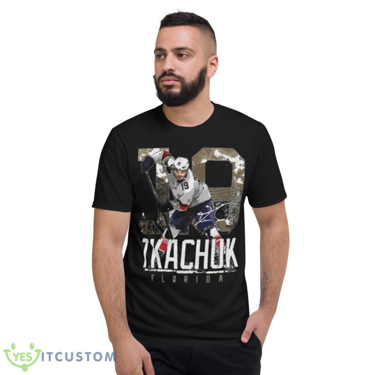 Matthew Tkachuk Florida Landmark Signature 2023 Shirt 2 Matthew Tkachuk Florida Landmark Signature 2023 Shirt - Short Sleeve T-Shirt