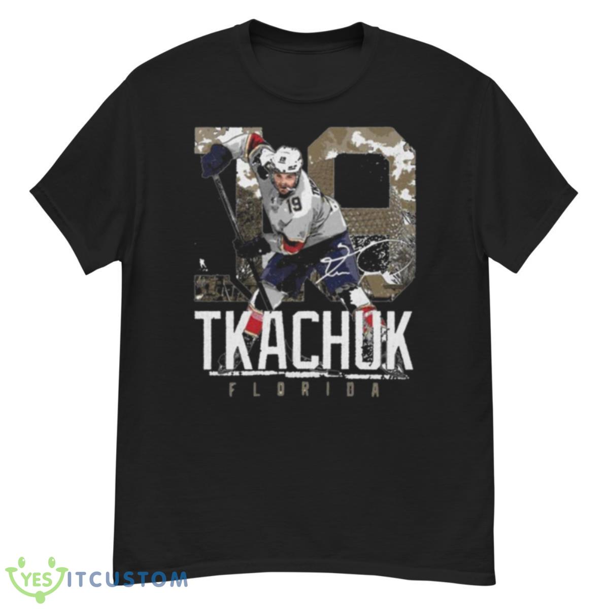 Matthew Tkachuk Florida Landmark Signature 2023 Shirt 12 Matthew Tkachuk Florida Landmark Signature 2023 Shirt - G500 Men’s Classic T-Shirt
