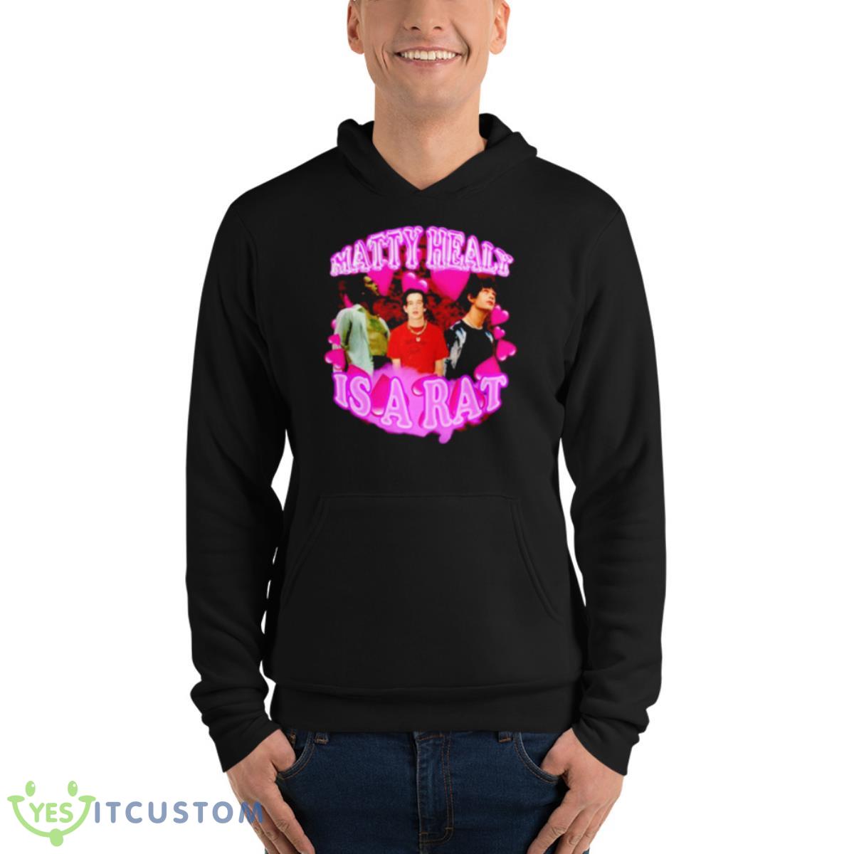Matty Healy Is A RaShirt 13 Matty Healy Is A RaShirt - Unisex Fleece Pullover Hoodie