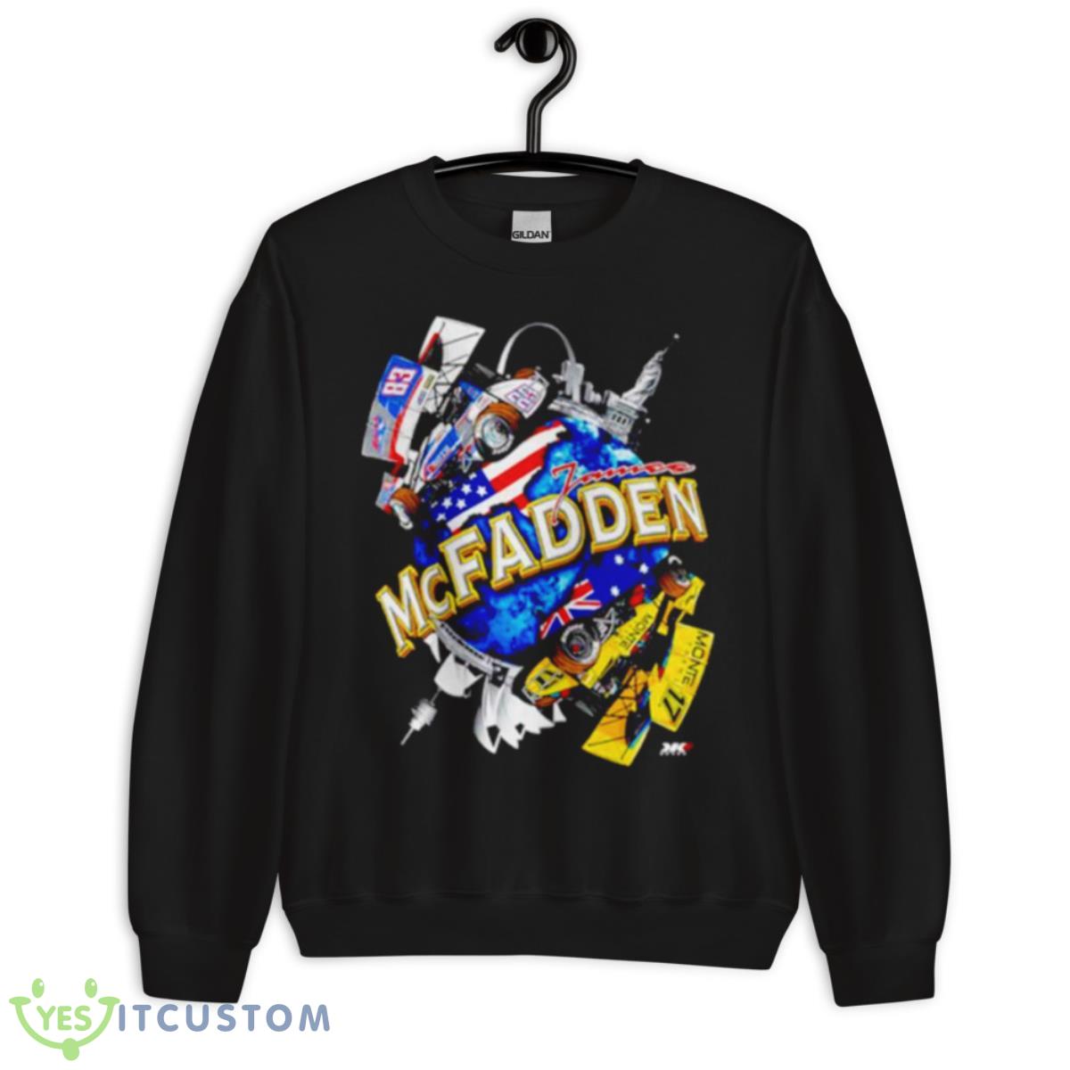 McFadden J Mac Around The World Shirt 3 McFadden J Mac Around The World Shirt - Unisex Crewneck Sweatshirt