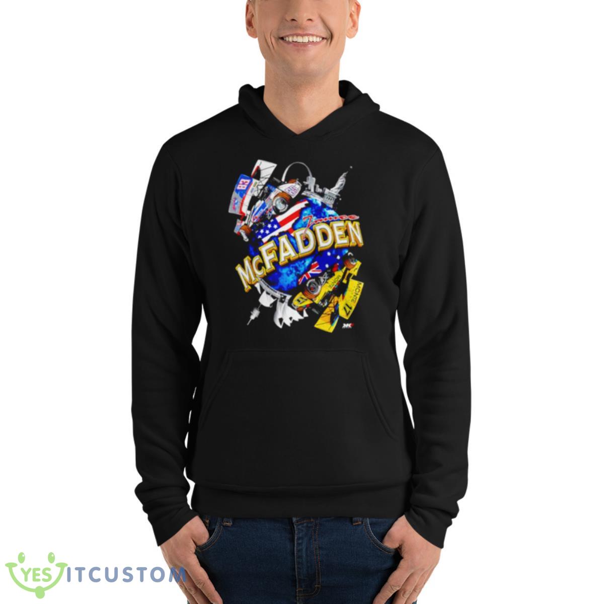 McFadden J Mac Around The World Shirt 13 McFadden J Mac Around The World Shirt - Unisex Fleece Pullover Hoodie