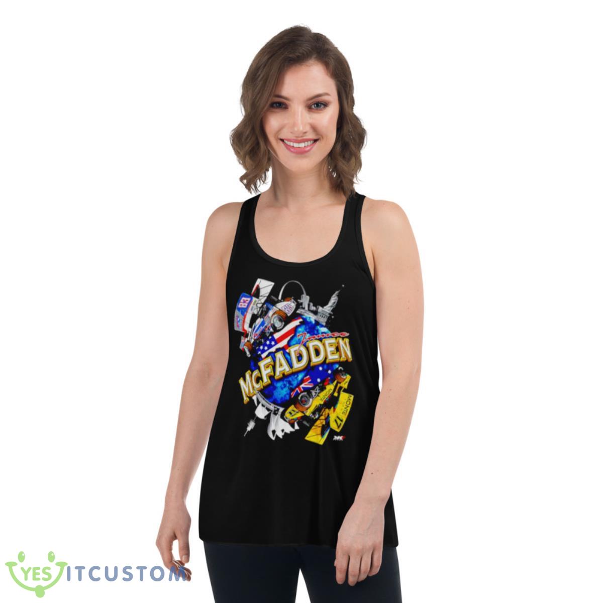 McFadden J Mac Around The World Shirt 5 McFadden J Mac Around The World Shirt - Women's Flowy Racerback Tank