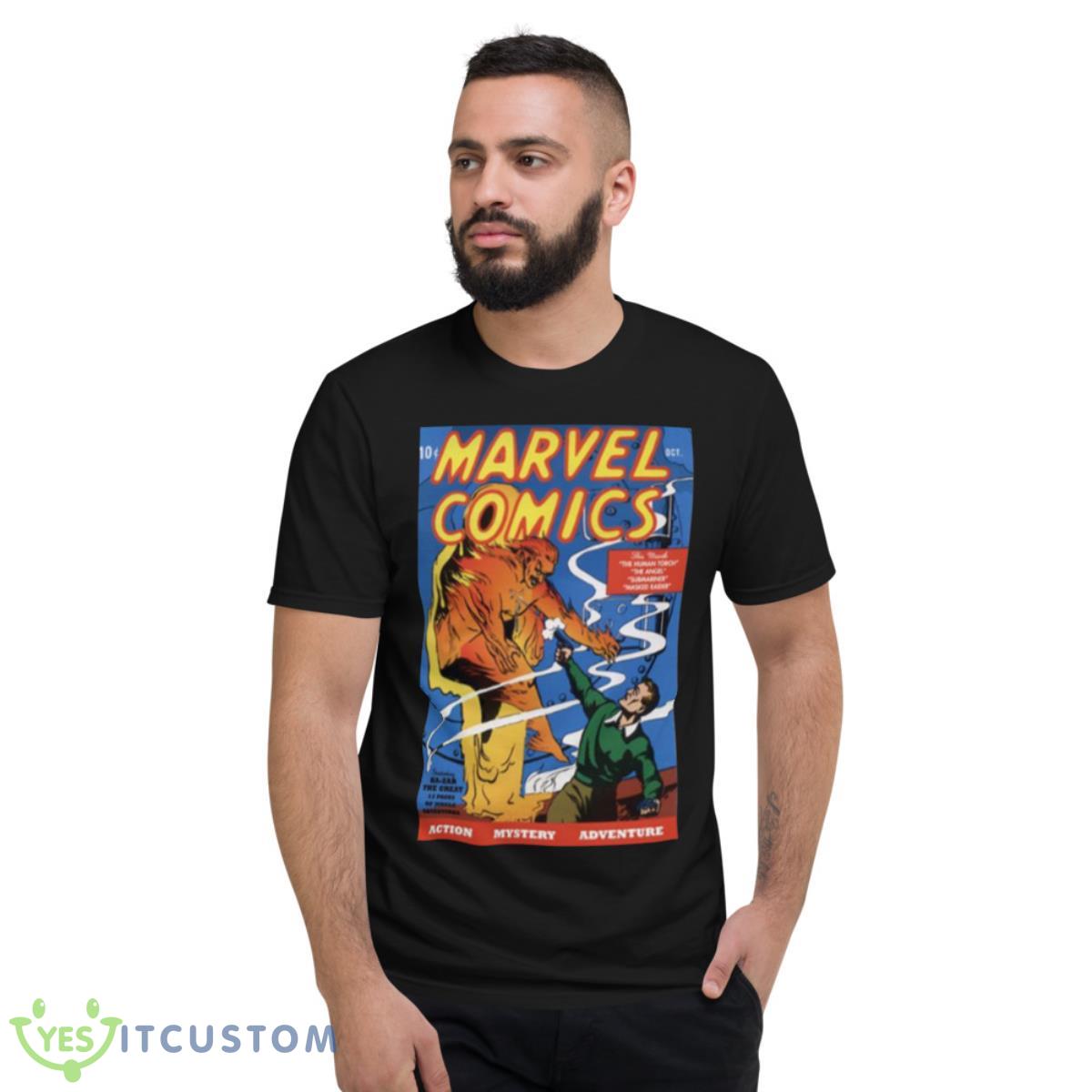 Mcuniverse Issue One The Human Torch shirt 13 Mcuniverse Issue One The Human Torch shirt - Short Sleeve T-Shirt