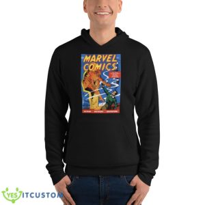 Mcuniverse Issue One The Human Torch shirt - Unisex Fleece Pullover Hoodie