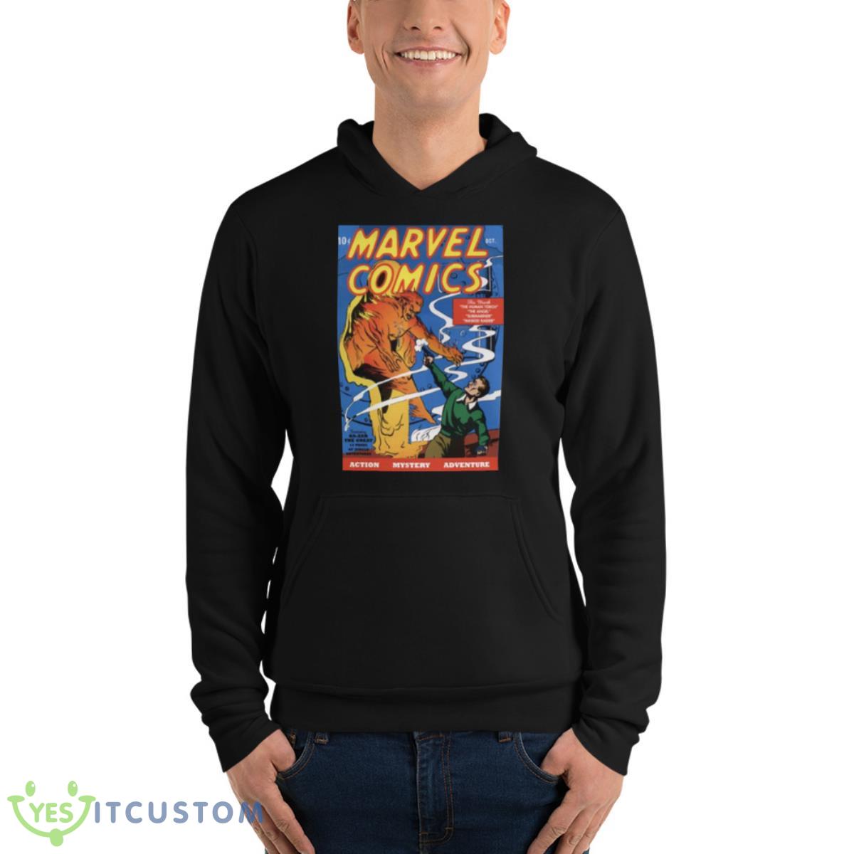 Mcuniverse Issue One The Human Torch shirt 4 Mcuniverse Issue One The Human Torch shirt - Unisex Fleece Pullover Hoodie