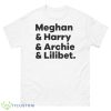 Meghan & Harry & Archie & Lilibet Tee Shirt - 500 Men’s Classic Tee Gildan