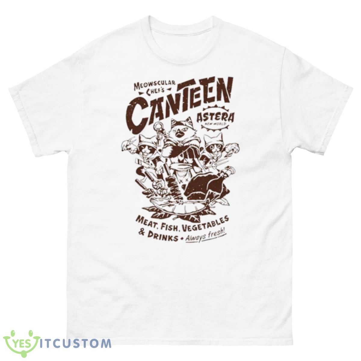 Meowscular Chef’s Canteen Shirt 10 Meowscular Chef’s Canteen Shirt - 500 Men’s Classic Tee Gildan