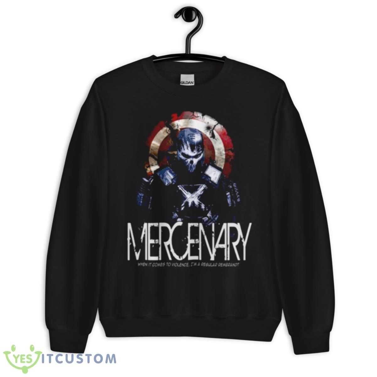 Mercenary Marvel Captain America Shield shirt 13 Mercenary Marvel Captain America Shield shirt - Unisex Crewneck Sweatshirt