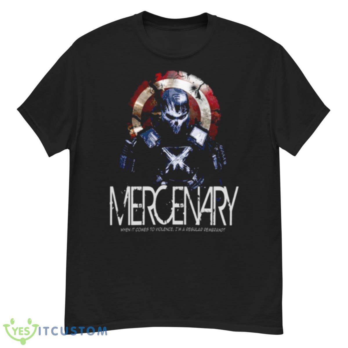 Mercenary Marvel Captain America Shield shirt 12 Mercenary Marvel Captain America Shield shirt - G500 Men’s Classic T-Shirt