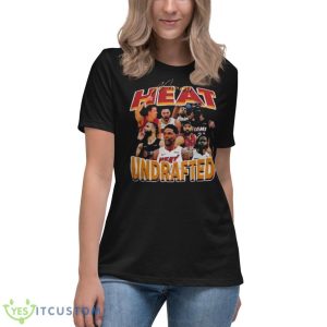 Miami Heat Undrafted Shirt - Women's Relaxed Short Sleeve Jersey Tee