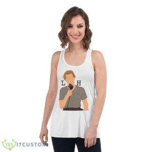 Microphone Luke Hemmings 5sos Shirt 8 Microphone Luke Hemmings 5sos Shirt - Women's Flowy Racerback Tank