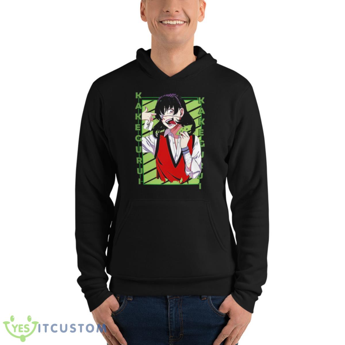 Midari Ikishima Kakegurui Kakegurui Twin Color Shirt 4 Midari Ikishima Kakegurui Kakegurui Twin Color Shirt - Unisex Fleece Pullover Hoodie