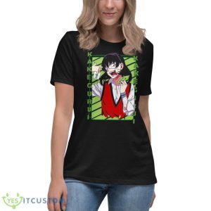 Midari Ikishima Kakegurui Kakegurui Twin Color Shirt 11 Midari Ikishima Kakegurui Kakegurui Twin Color Shirt - Women's Relaxed Short Sleeve Jersey Tee