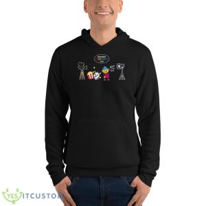 Mighty Movie Adventures Charlie’s Colorforms City Shirt - Unisex Fleece Pullover Hoodie