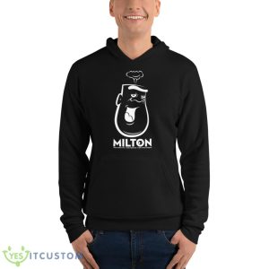 Milton The Monster Dark Background Shirt - Unisex Fleece Pullover Hoodie