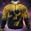 Minnesota Vikings Custom Name & Number Skull Hoodies Full Over Print Product Photo 1