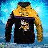 Minnesota Vikings Logo Death Hoodies Full Over Print Product Photo 1