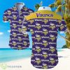 Minnesota Vikings Mini Logo Hawaiian Summer Beach Shirt Full Print Product Photo 1