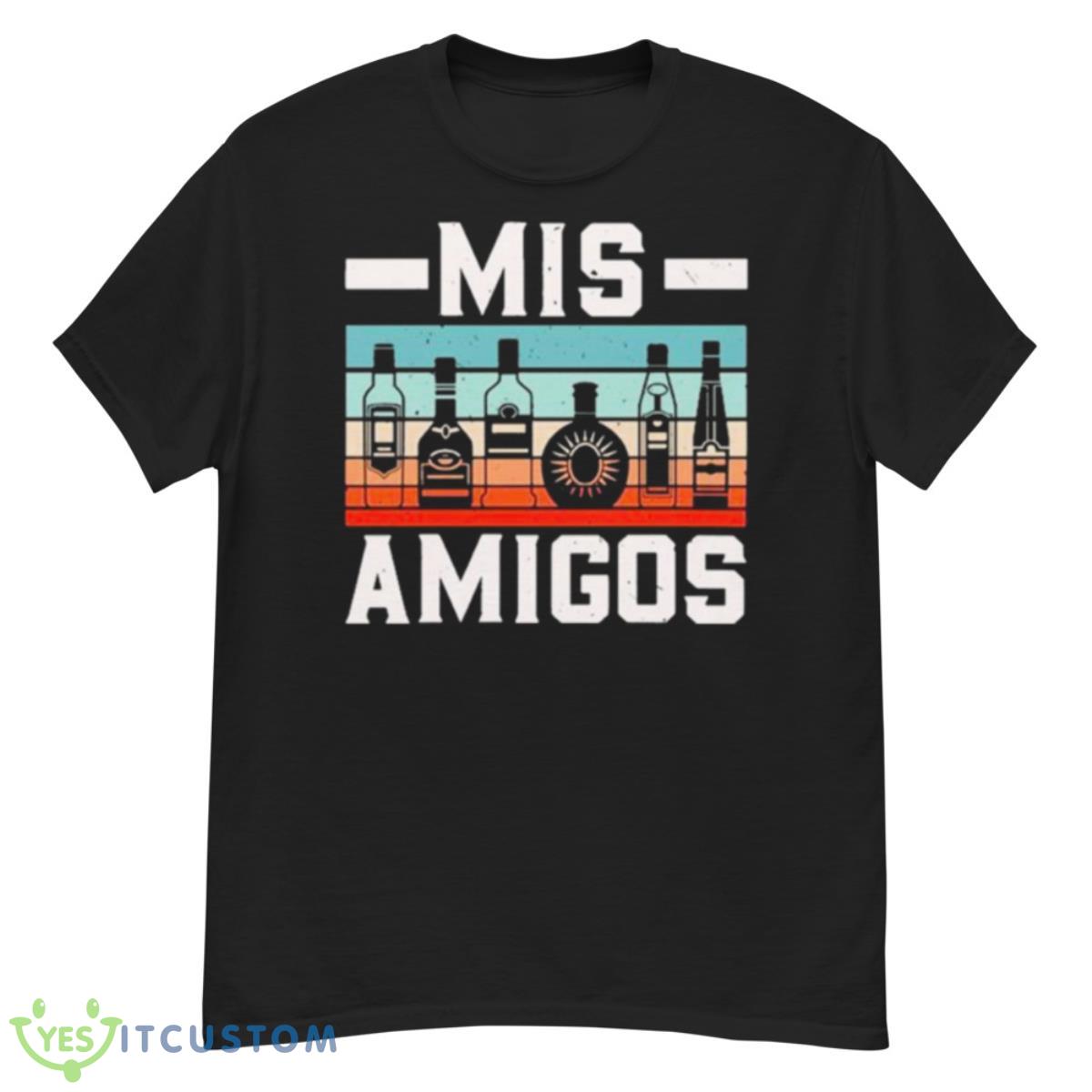 Mis Amigos Tequila Mexican Fiesta Party Cinco De Mayo Funny Shirt 12 Mis Amigos Tequila Mexican Fiesta Party Cinco De Mayo Funny Shirt - G500 Men’s Classic T-Shirt