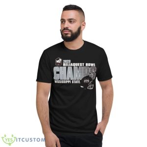 Mississippi State Bulldogs 2023 ReliaQuest Bowl Champions Shirt - Short Sleeve T-Shirt