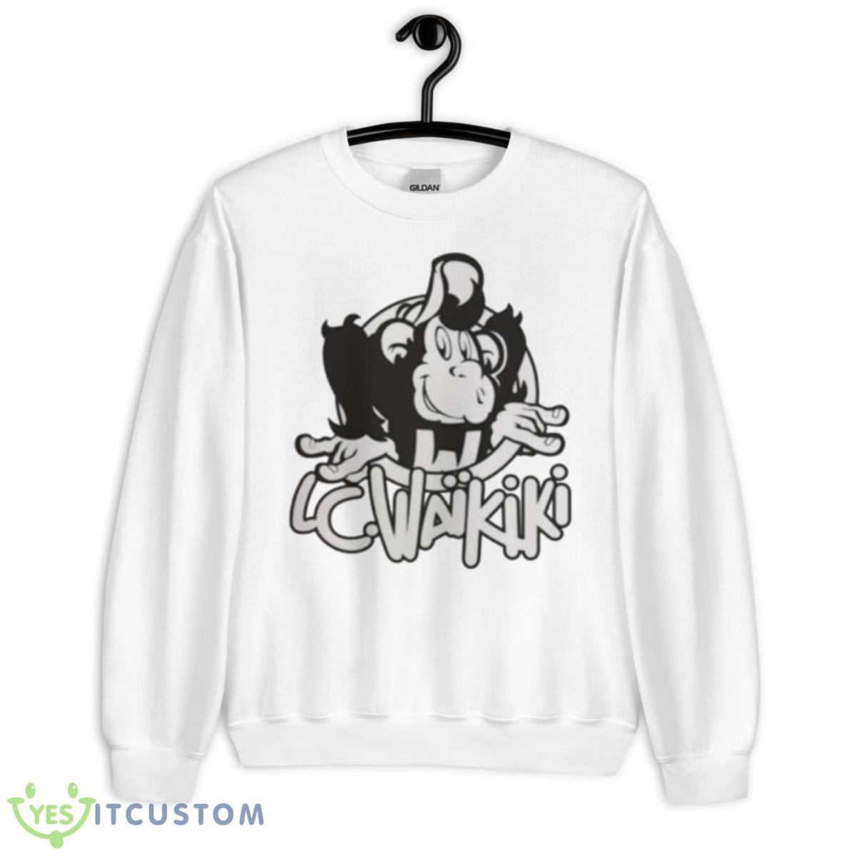 Monkey Logo Ic Waikiki Singe Shirt 2 Monkey Logo Ic Waikiki Singe Shirt - Unisex Heavy Blend Crewneck Sweatshirt