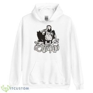 Monkey Logo Ic Waikiki Singe Shirt 7 Monkey Logo Ic Waikiki Singe Shirt - Unisex Heavy Blend Hooded Sweatshirt