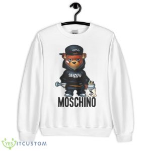 Moschino Teddy Bear Vintage Shirt - Unisex Heavy Blend Crewneck Sweatshirt