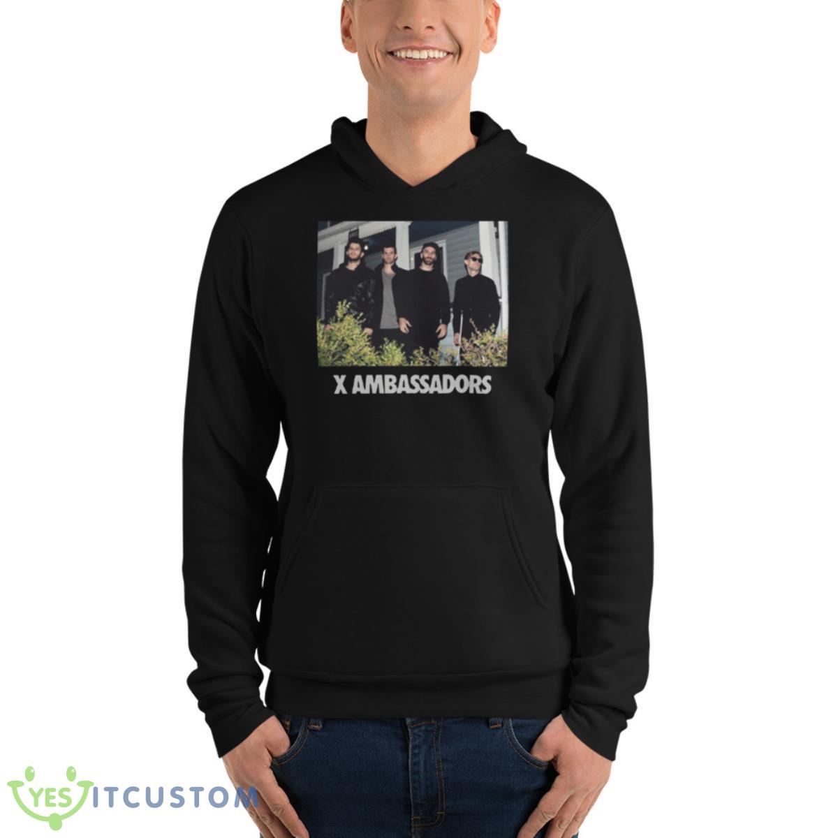 Music Band X Ambassadors Members Portrait shirt 4 Music Band X Ambassadors Members Portrait shirt - Unisex Fleece Pullover Hoodie