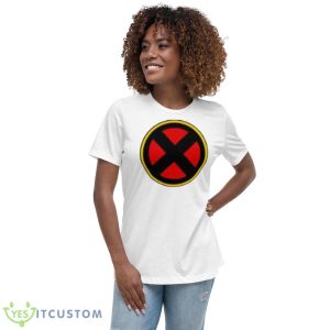Mutant Round Logo X Men Marvel shirt - Women's Relaxed Short Sleeve Jersey Tee