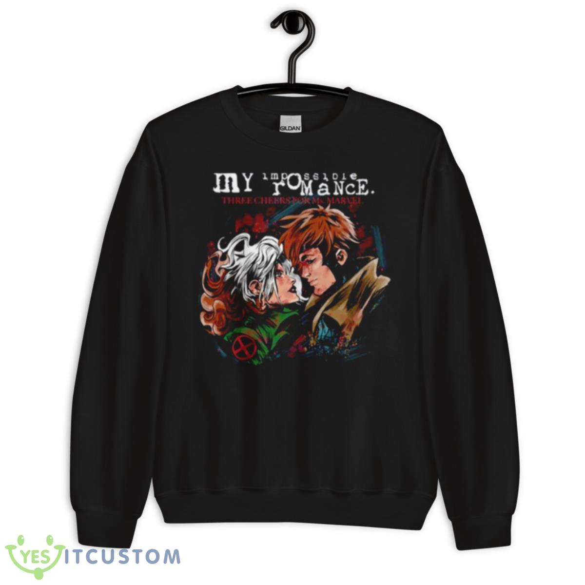 My Impossible Romance Gambit Master Marvel shirt 3 My Impossible Romance Gambit Master Marvel shirt - Unisex Crewneck Sweatshirt