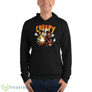 Mystery Gang Group Shot Creepy Scooby Doo shirt 9 Mystery Gang Group Shot Creepy Scooby Doo shirt - Unisex Fleece Pullover Hoodie