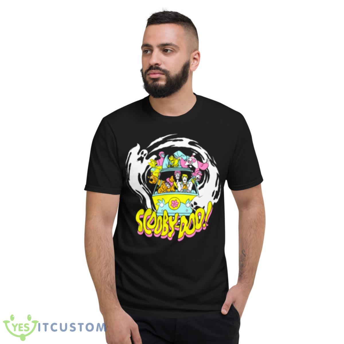 Mystery Machine Scary Ghosts Front View Scooby Doo shirt 13 Mystery Machine Scary Ghosts Front View Scooby Doo shirt - Short Sleeve T-Shirt