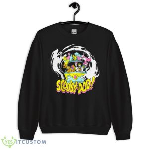 Mystery Machine Scary Ghosts Front View Scooby Doo shirt 8 Mystery Machine Scary Ghosts Front View Scooby Doo shirt - Unisex Crewneck Sweatshirt