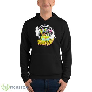 Mystery Machine Scary Ghosts Front View Scooby Doo shirt 9 Mystery Machine Scary Ghosts Front View Scooby Doo shirt - Unisex Fleece Pullover Hoodie