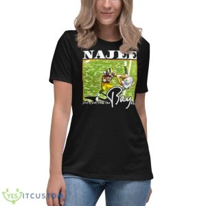 Najee Harris just a kid from the Bay shirt - Women's Relaxed Short Sleeve Jersey Tee