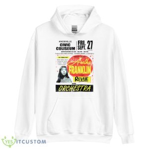 Natural Woman Aretha Franklin Think Revue Concert Vintage Graphic shirt - Unisex Heavy Blend Hooded Sweatshirt
